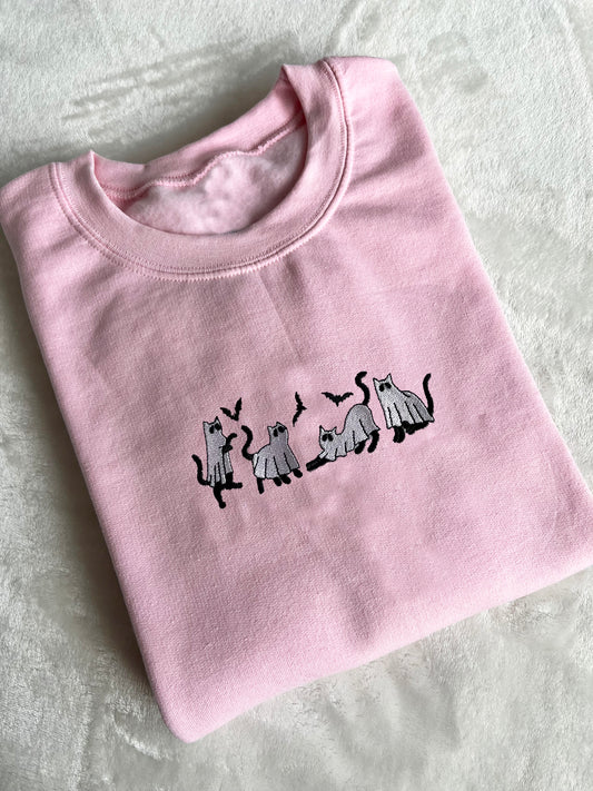 Cat Ghost Sweatshirt