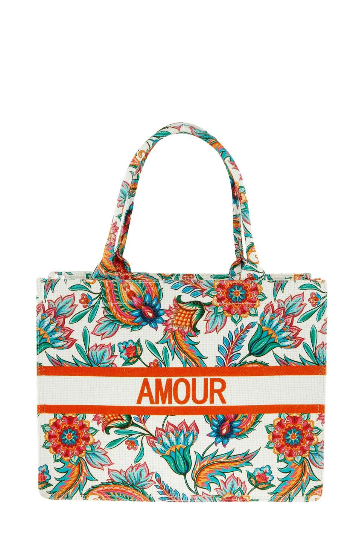 AMOUR Tropical Book Tote (Various Colors)