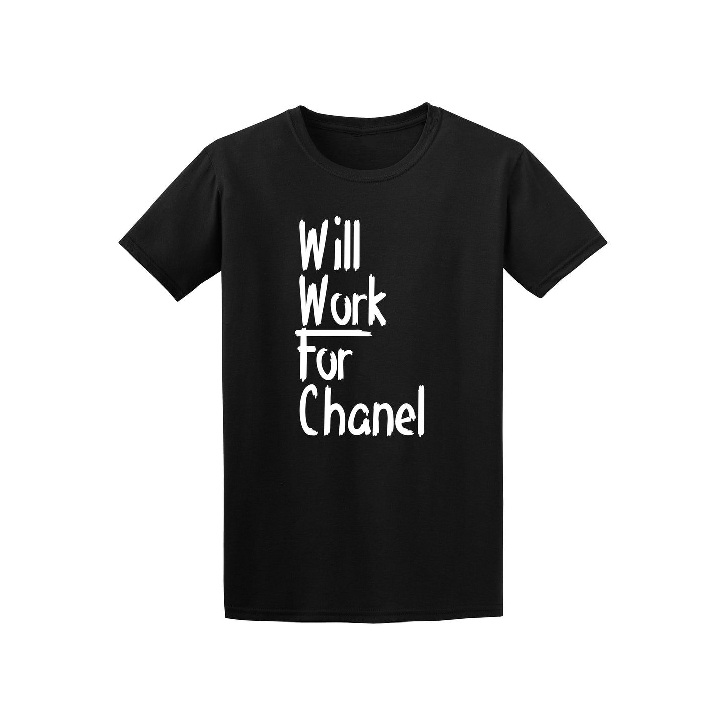 Will Work for Coco Tee (Various Colors)