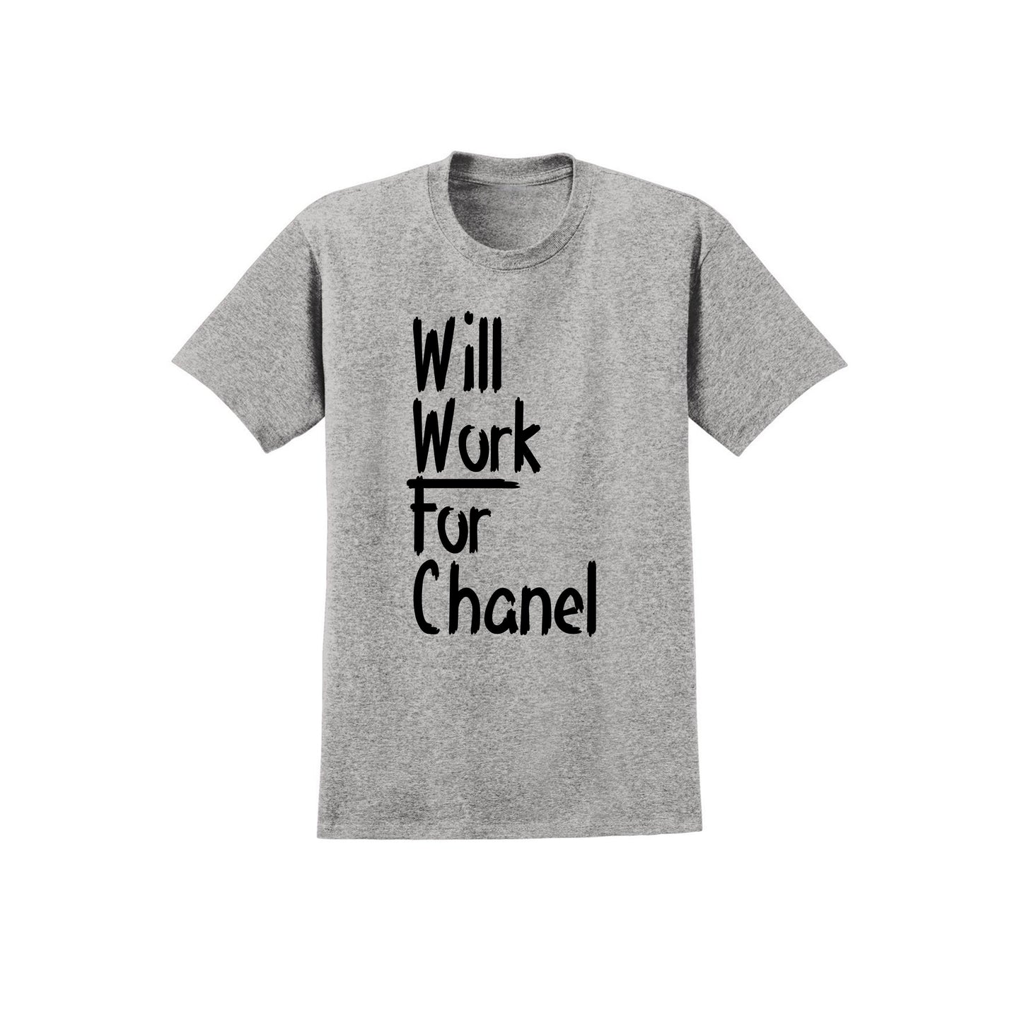 Will Work for Coco Tee (Various Colors)