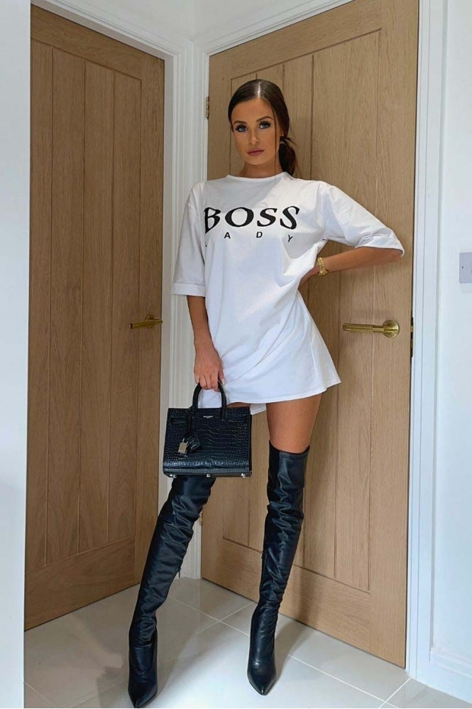 BOSS Lady T-Shirt Dress (Various Colors)