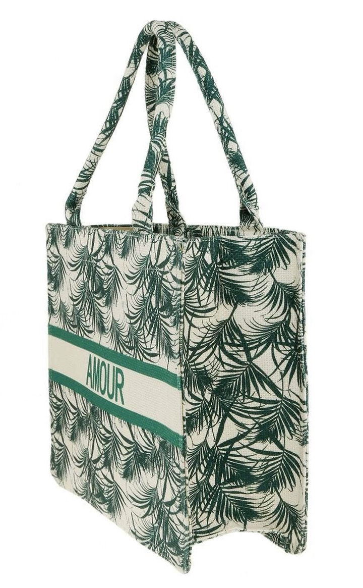 AMOUR Tropical Book Tote (Various Colors)