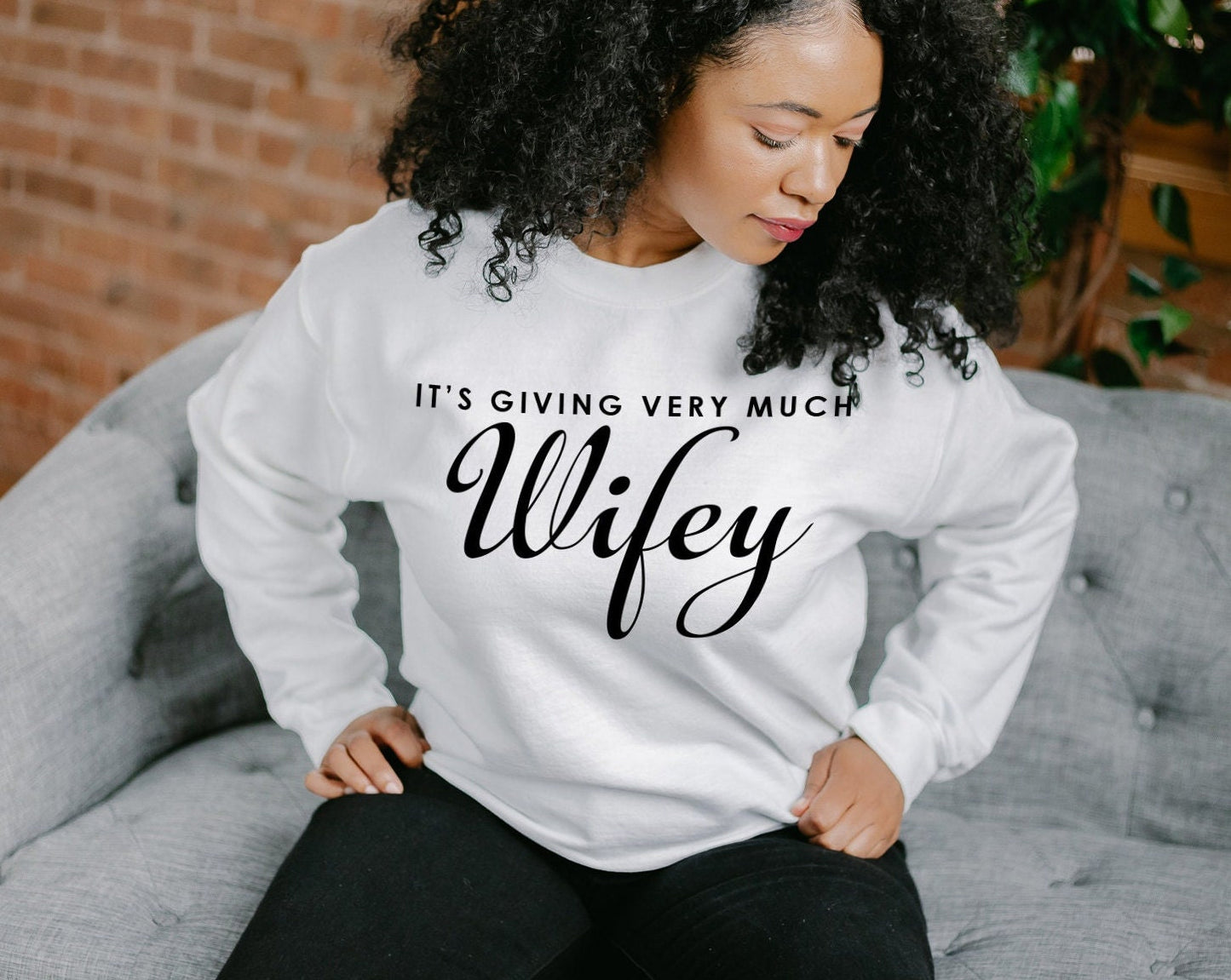Its Giving Wifey Sweatshirt