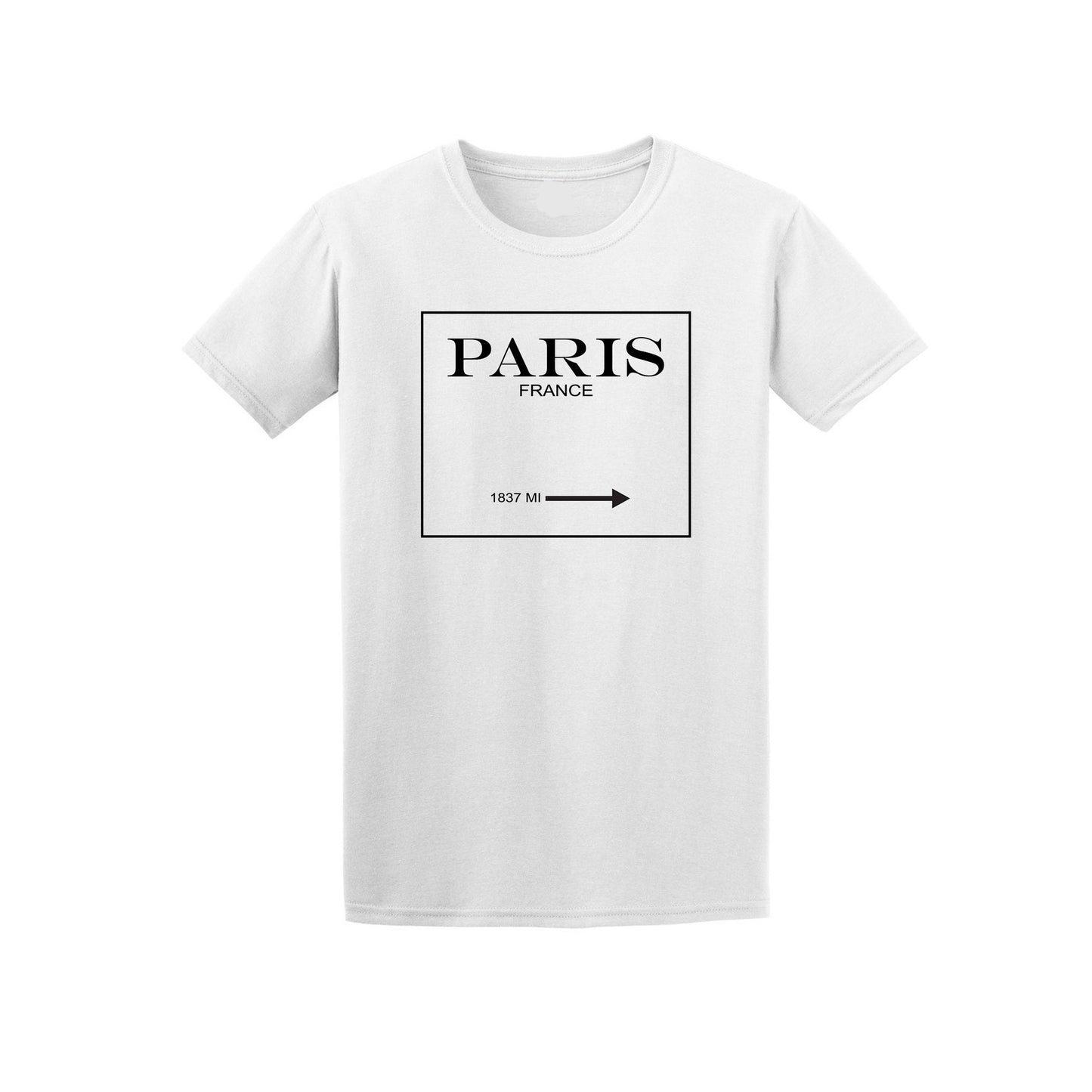 PARIS This Way T Shirt Cute Designer Fashion Milano Marfa Style Cotton Shirt