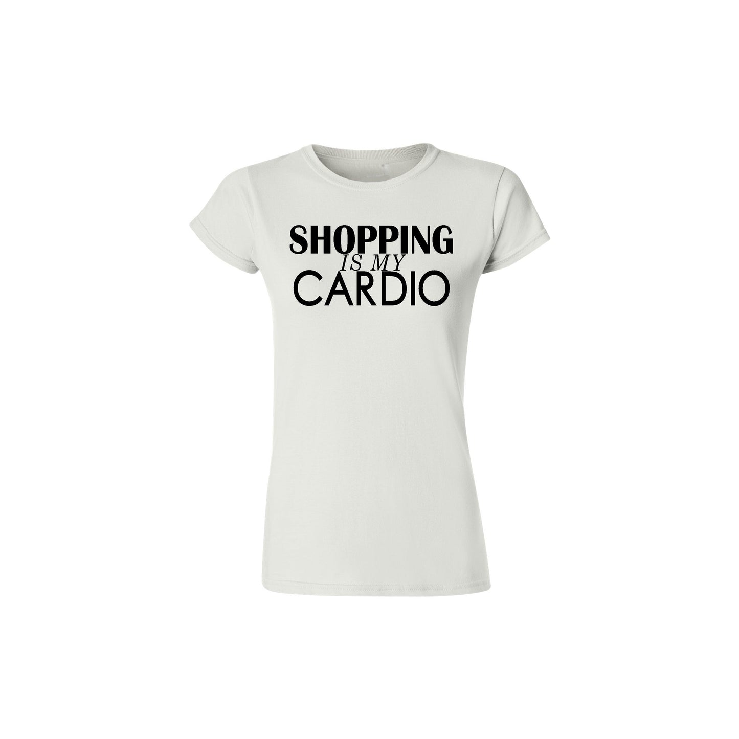 Shopping Is Cardio Ladies Shirt